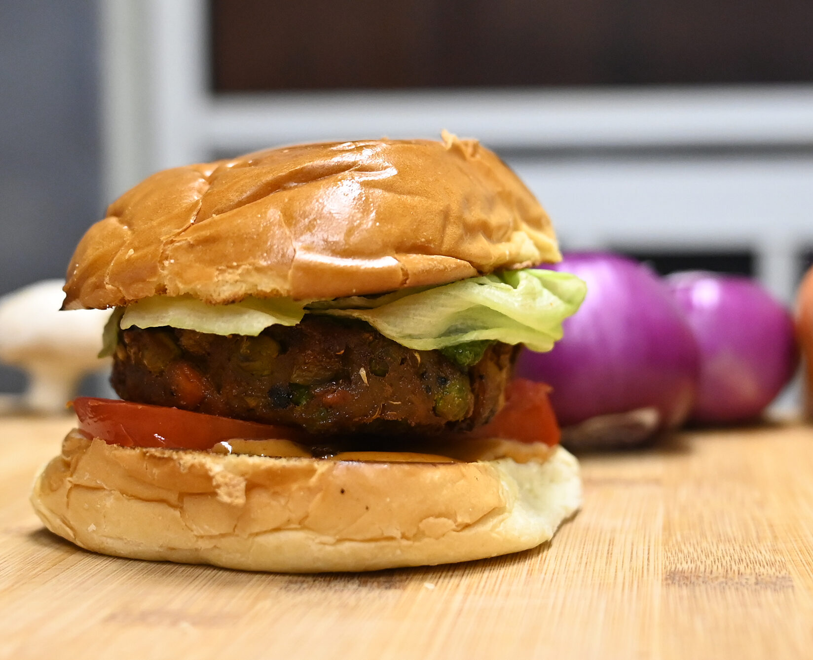 veggie delight burger